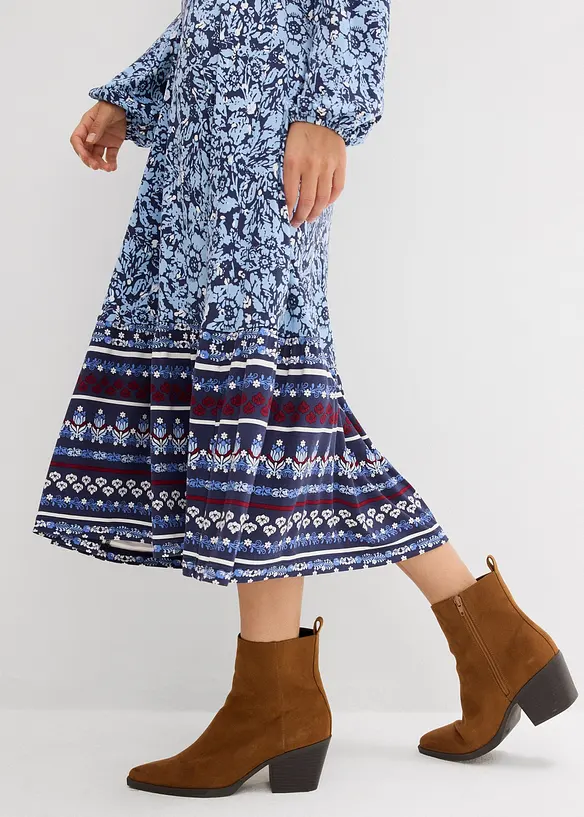 Maxikleid aus softem Viskose-Elasthan-Mix, bonprix