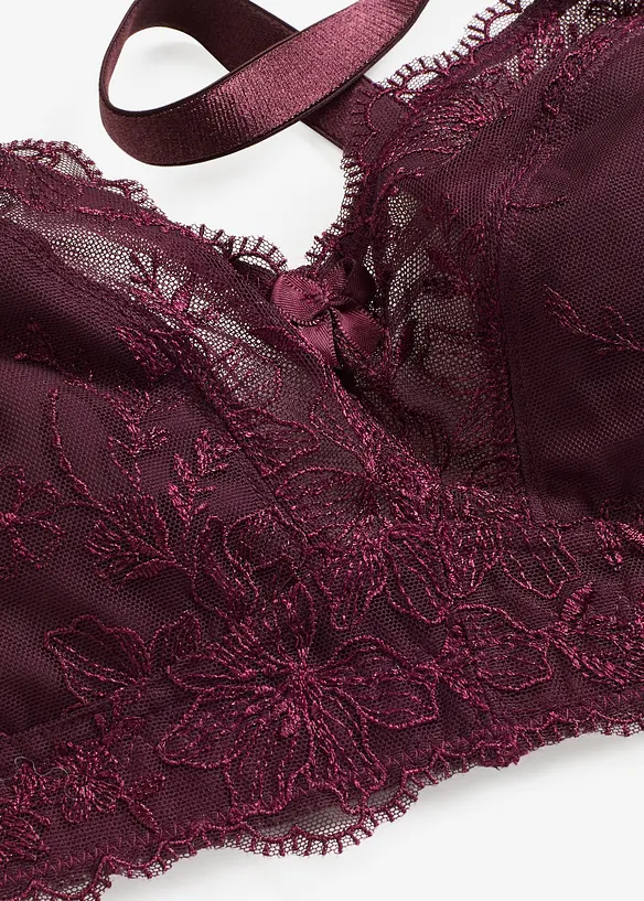 Soutien-gorge bralette avec broderies, bonprix