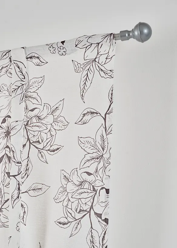 Store à nouettes, imprimé floral, bonprix