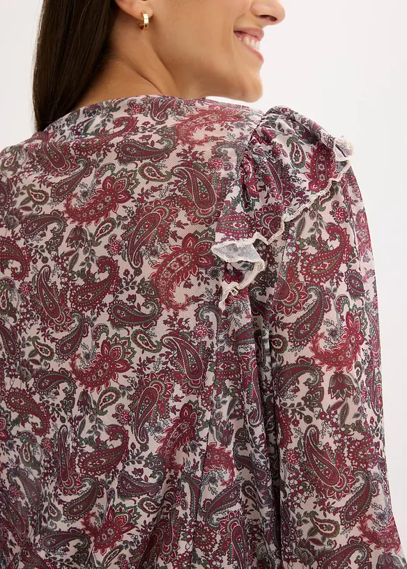 Blouse manches longues, bonprix