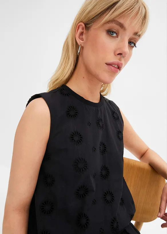 Blouse sans manches, bonprix