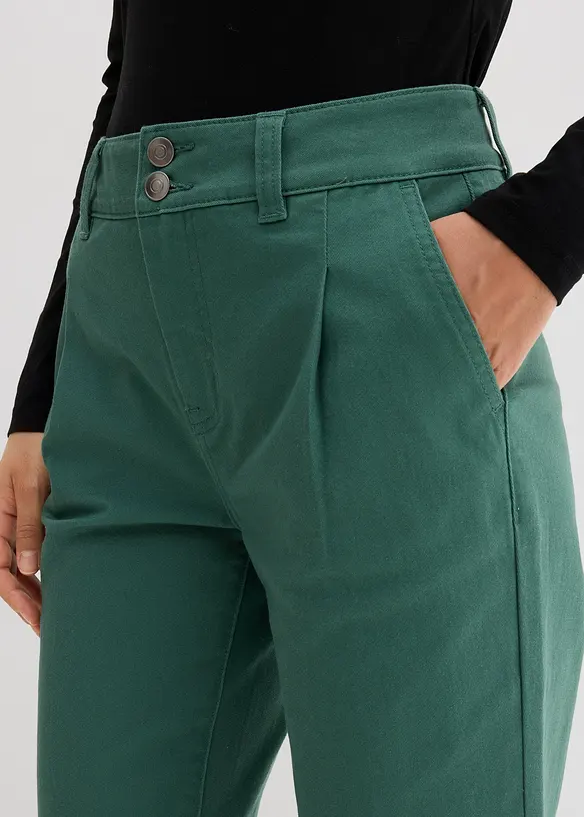Twillhose im Barrel Shape, bonprix