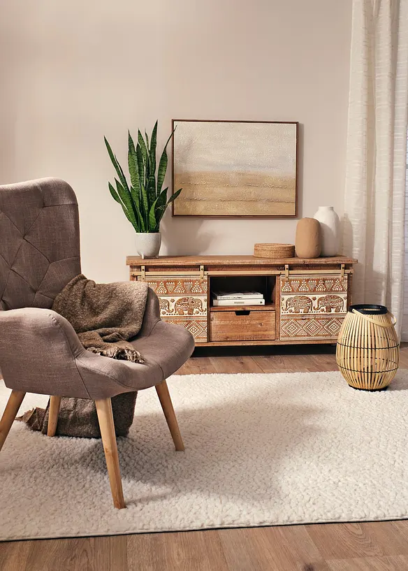 Fauteuil avec matelassée en diagonale, bonprix