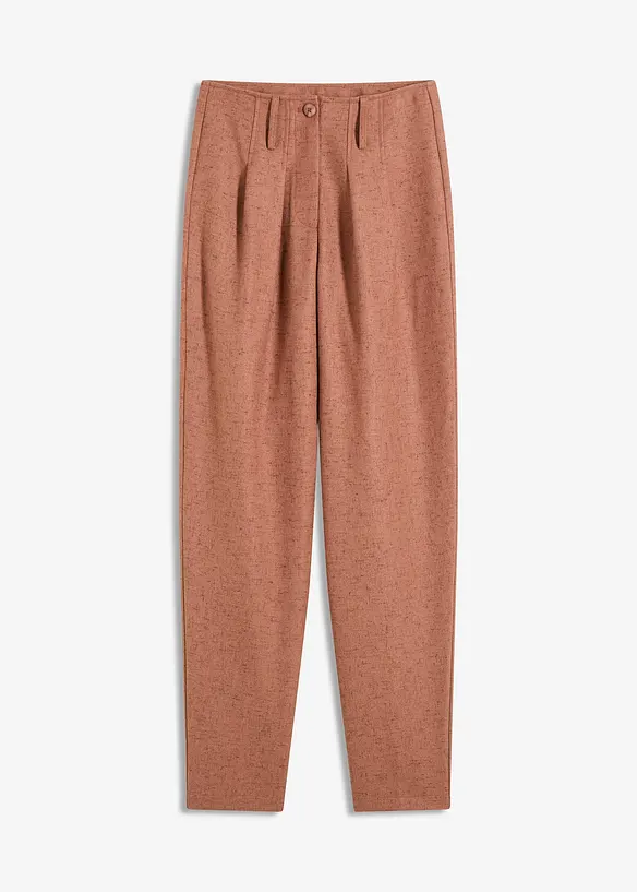 Pantalon aspect laine, bonprix