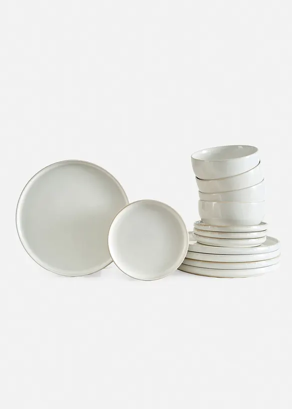 Set de vaisselle (12 pces), bonprix