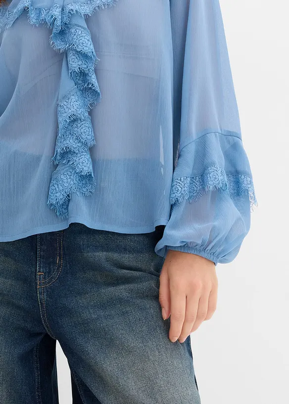 Blouse en mousseline, bonprix
