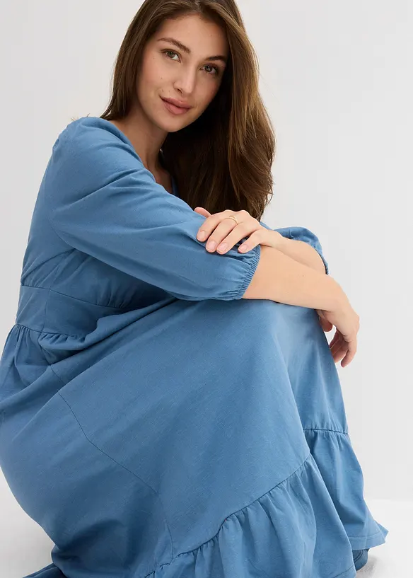 Jerseykleid aus reiner Baumwolle, bonprix
