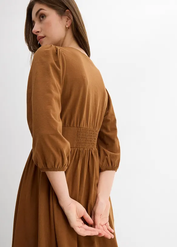 Jerseykleid aus reiner Baumwolle, bonprix
