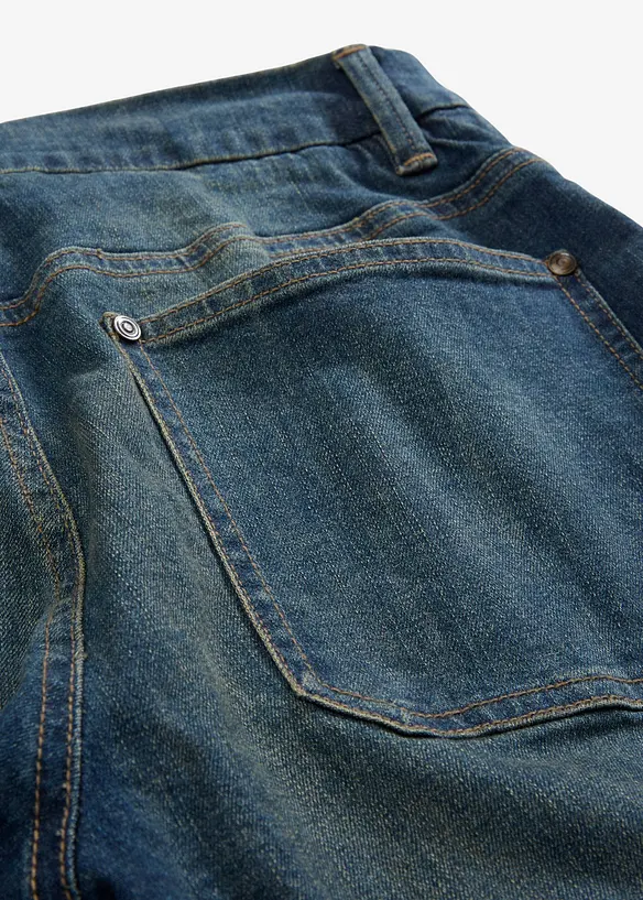 Flared-Jeans Mid Waist, bonprix