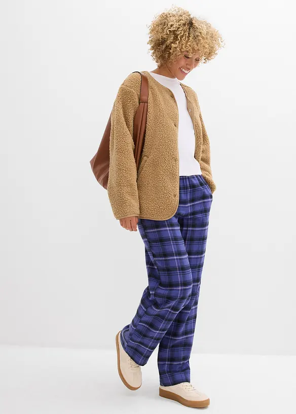 Pantalon en flanelle 100% coton, bonprix