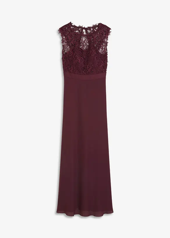 Maxikleid mit Spitze, bonprix