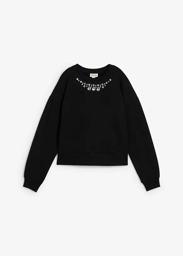 Oversize-Sweatshirt aus Baumwolle, bonprix