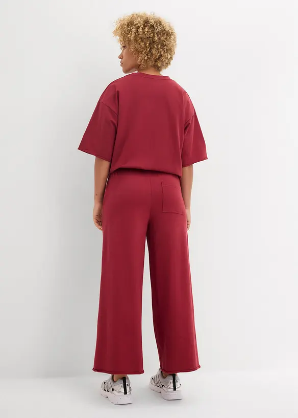 Pantalon en molleton 100% coton, bonprix
