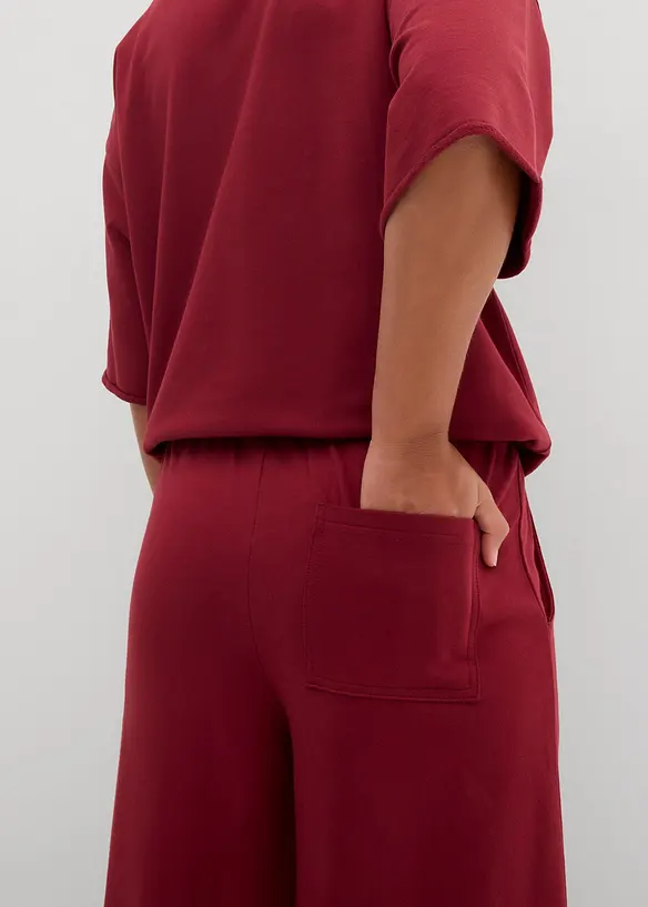 Pantalon en molleton 100% coton, bonprix