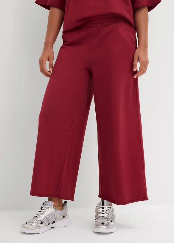 Pantalon en molleton 100% coton, bonprix