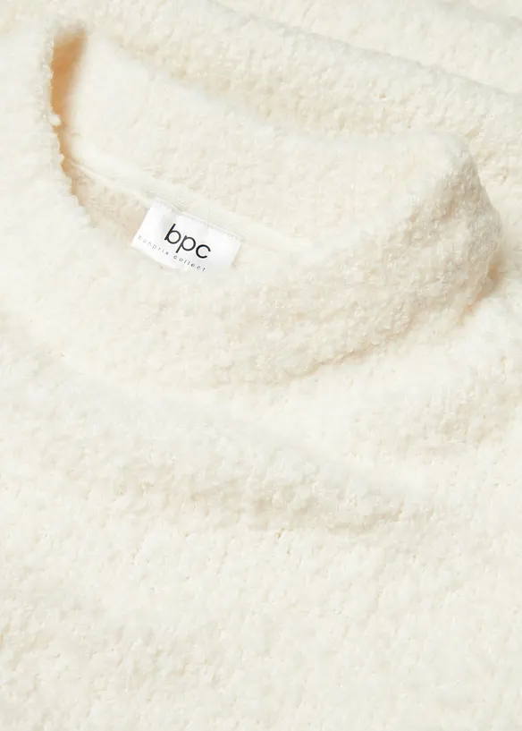 Oversize-Pullover aus Flauschgarn, bonprix