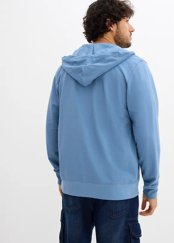 Sweat zippé à capuche, bonprix