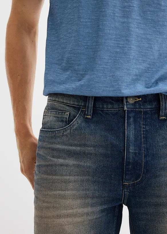Regular Fit Stretch-Jeans, Straight, bonprix