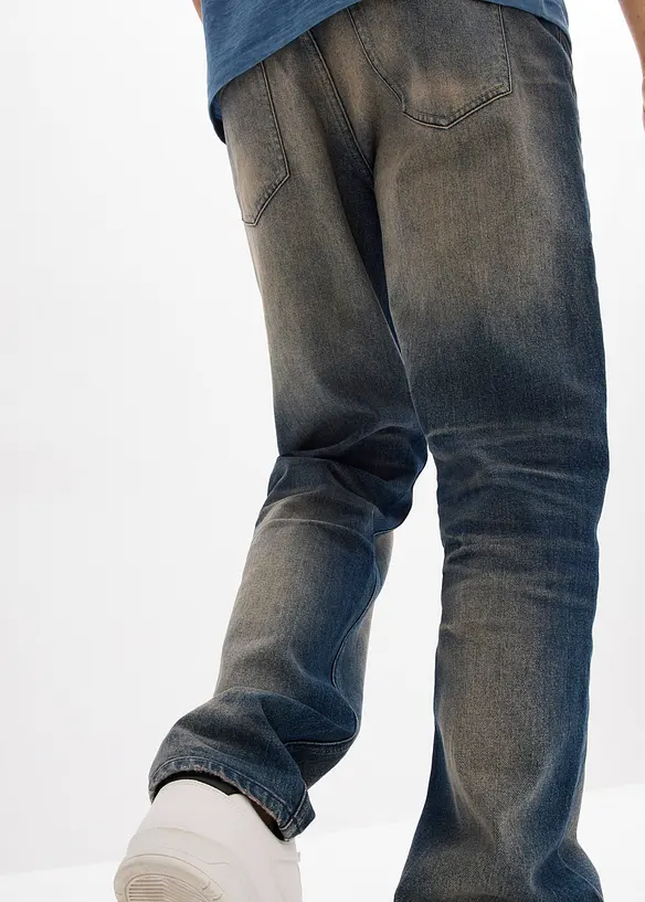Regular Fit Stretch-Jeans, Straight, bonprix