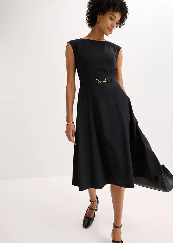 Kleid mit Gürtel (2-tlg.), bonprix
