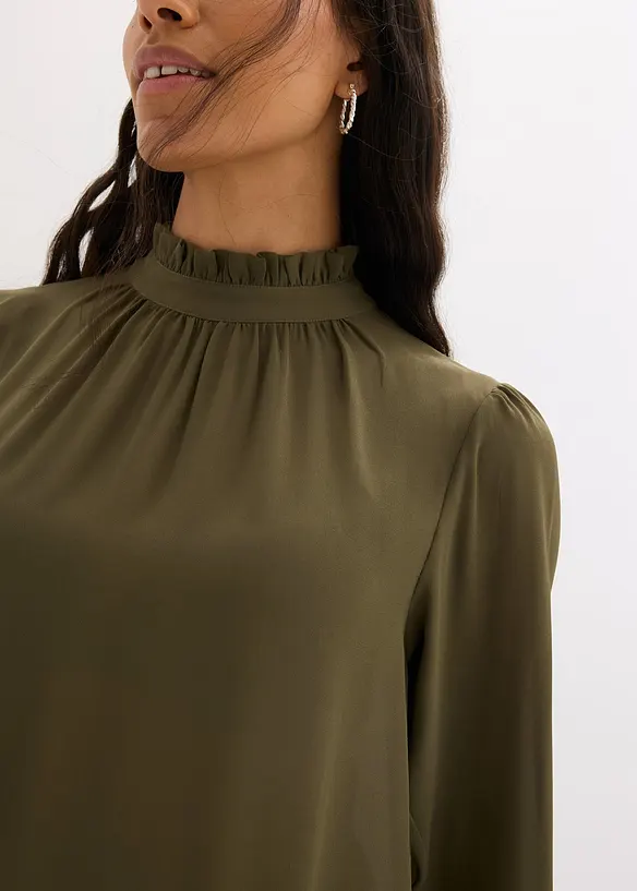Tunique-blouse à volants, bonprix