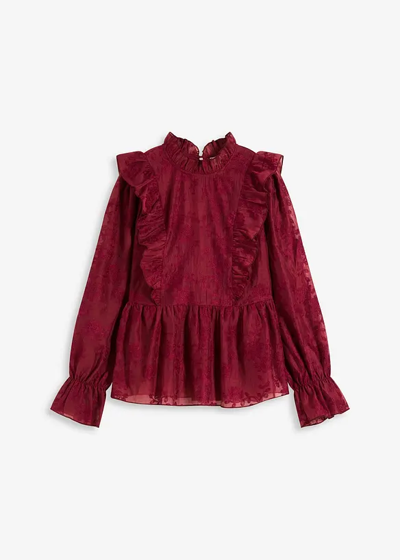 Blouse brodée, bonprix