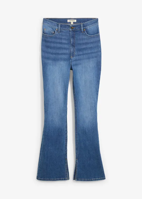 Jean bootcut taille haute, bonprix