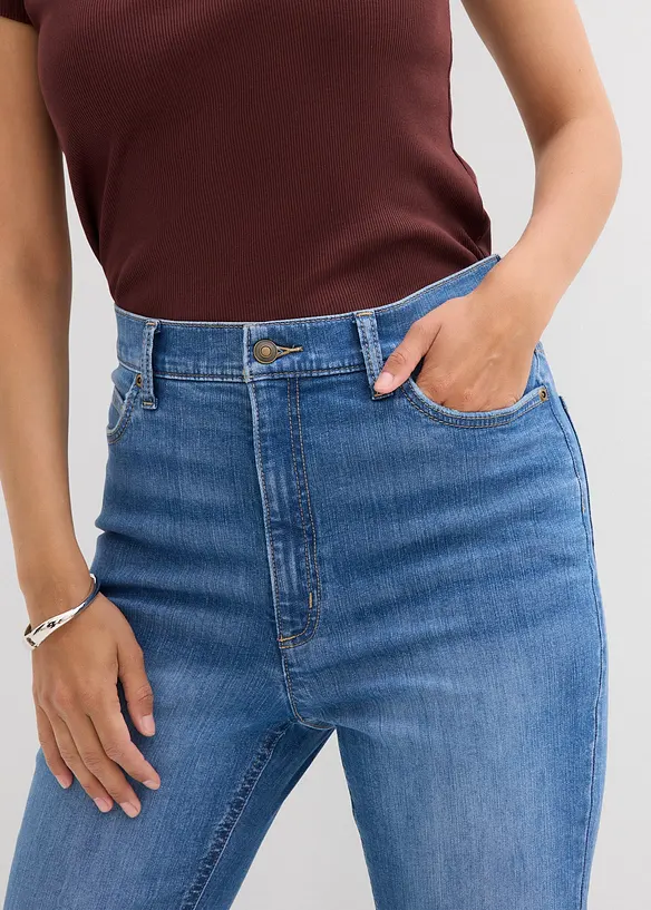 Jean bootcut taille haute, bonprix