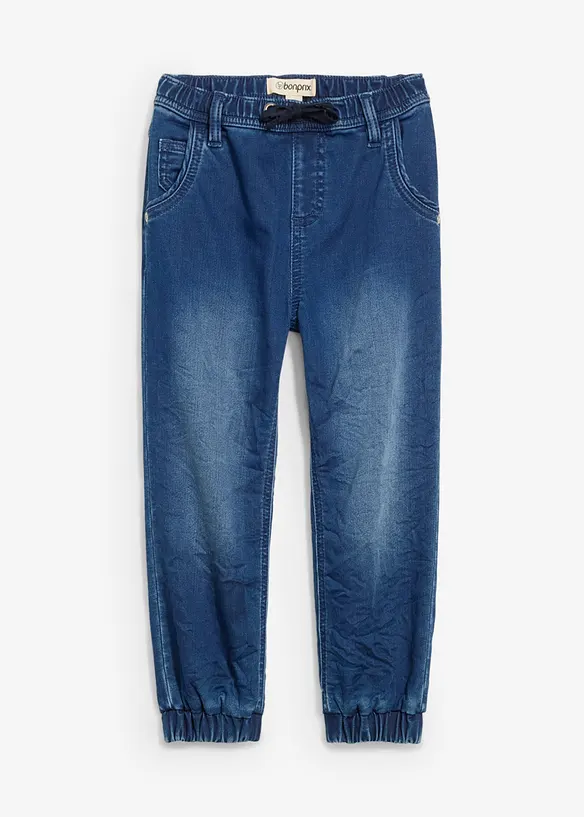 Jean-jogging droit taille élastiquée, Regular, bonprix