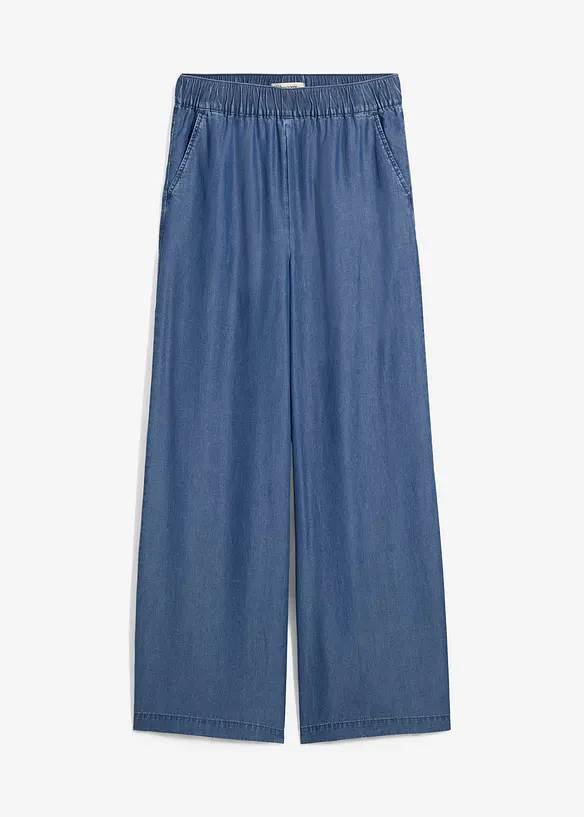 Pantalon large en Lyocell fluide, bonprix