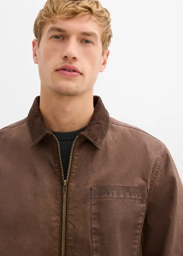 Veste aviateur, aspect délavé, bonprix