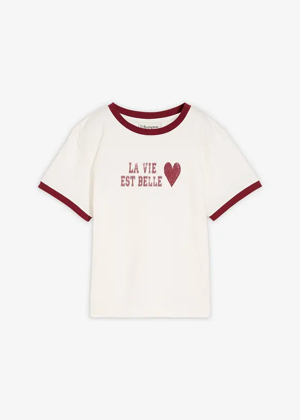 T-shirt 100% coton, bonprix