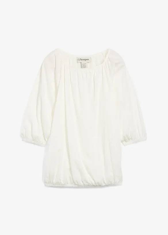 Shirtbluse aus reiner Bio-Baumwolle, bonprix