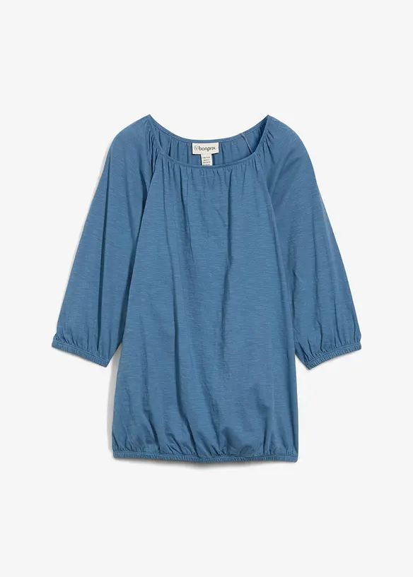 Shirtbluse aus reiner Bio-Baumwolle, bonprix