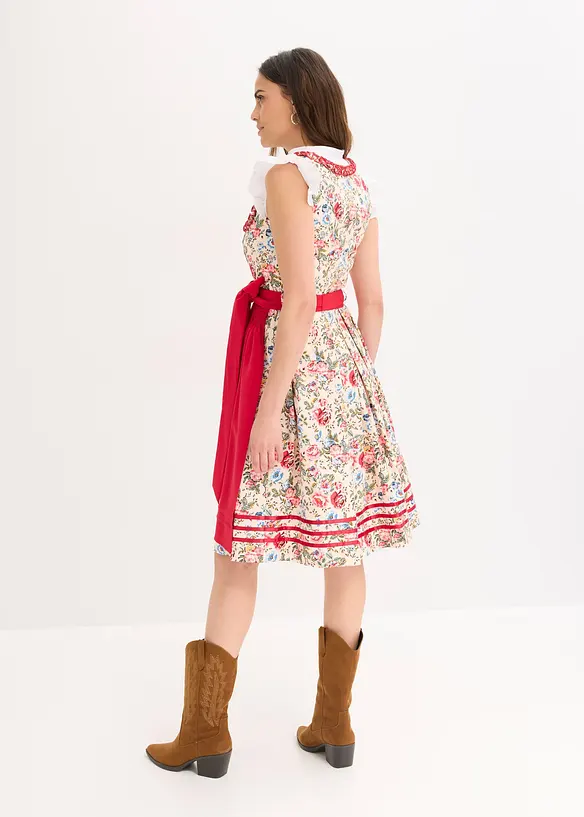 Dirndl à tablier brodé (ens. 2 pces), bonprix