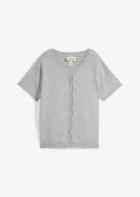Strickjacke, Kurzarm, bonprix