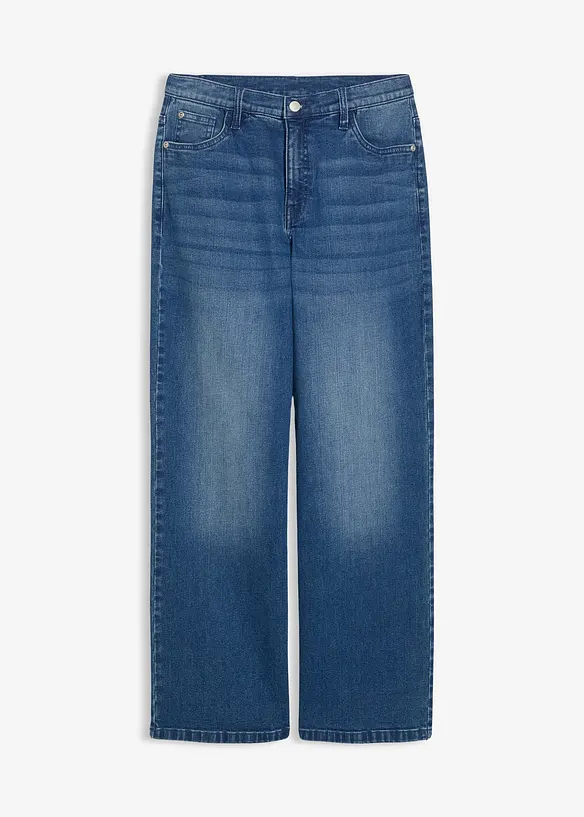 Jean droit, large et extensible, bonprix