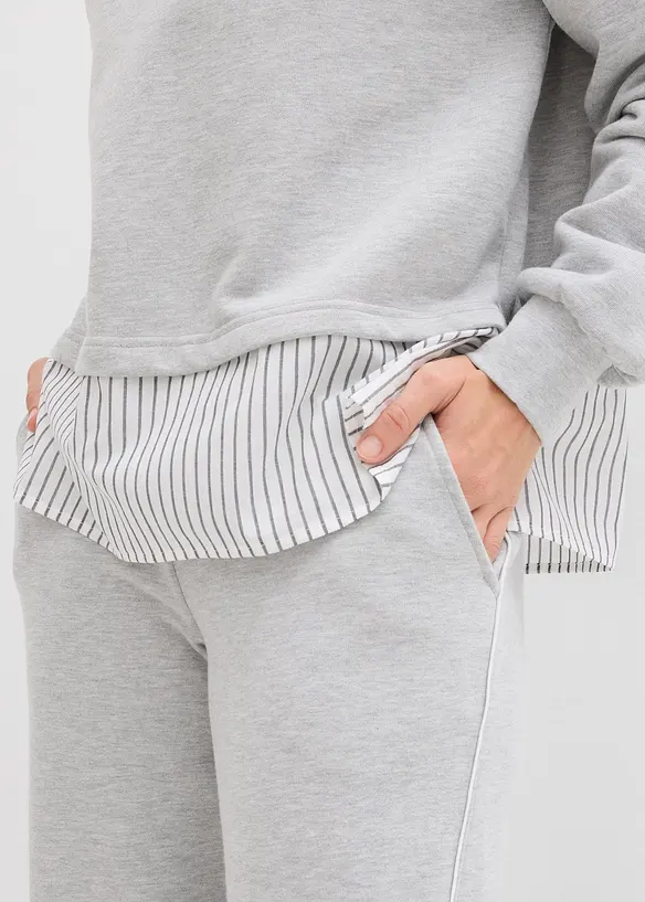 Pantalon en molleton, bonprix