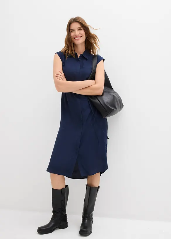 Blusenkleid aus weicher Viskose, bonprix