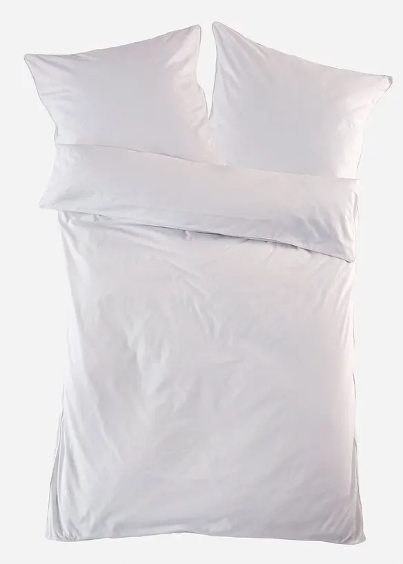 Parure de lit en coton renforcé avec passepoils, bonprix