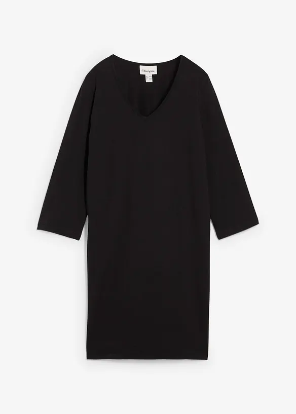 Shirtkleid aus reiner Bio-Baumwolle mit Stretch, bonprix