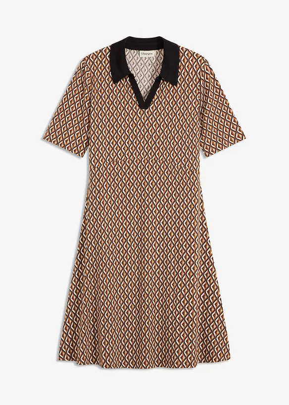 Midi-Polokleid, bonprix