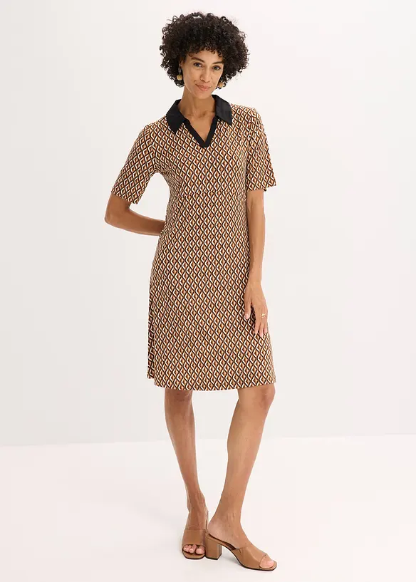 Midi-Polokleid, bonprix