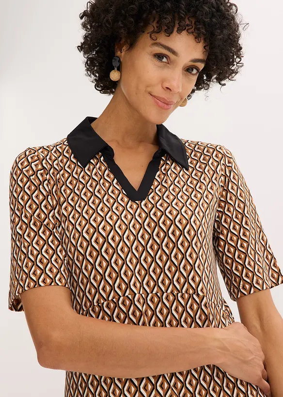Midi-Polokleid, bonprix