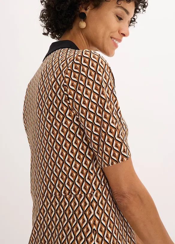 Midi-Polokleid, bonprix