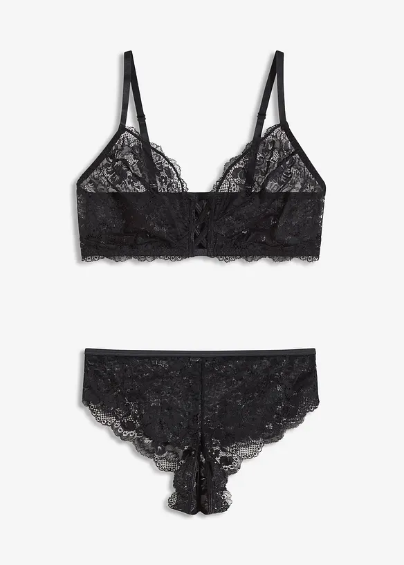 Brassière et slip brésilien ouvert (Ens. 2 pces.), bonprix