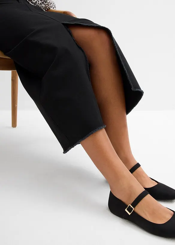 Twill-Rock mit Fransen, bonprix