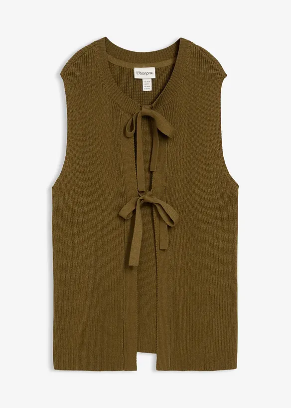 Gilet en maille, bonprix