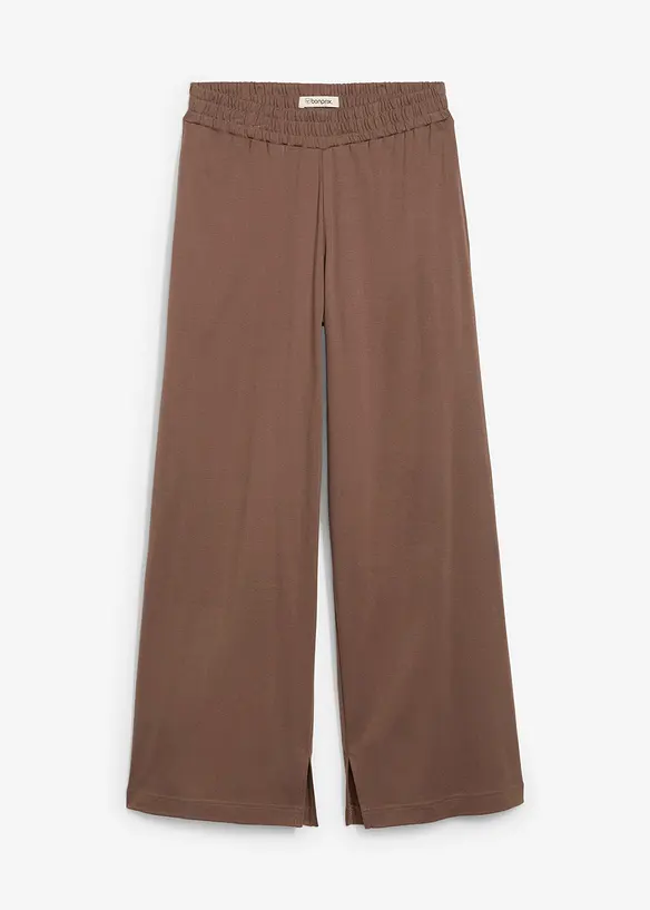 Pantalon en jersey interlock, bonprix