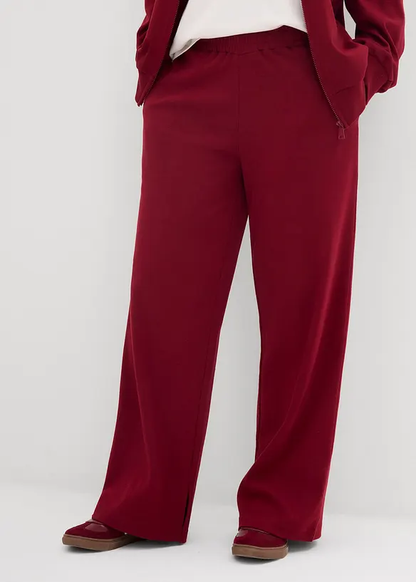 Pantalon en jersey interlock, bonprix